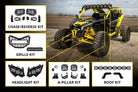 Diode Dynamics 17-26 Can Am Maverick Shock Mount Kit SS10 Max White Combo