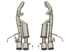 aFe MACHForce XP 3in-2 1/2in Axle Back 304SS Exhaust w/ Polished Tips 14-17 Chevy Corvette V8-6.2L