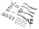 AWE Tuning Track Edition Cat-Back Exhaust for BMW G8X M3/M4 - Chrome Silver Tips
