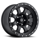 Raceline 929B Avenger 17x9in / 8X165.1 BP / 20mm Offset / 130.81mm Bore - Satin Black Wheel