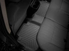 WeatherTech 18-20 Toyota Tacoma Double Cab Rear FloorLiner - Black