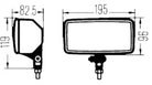 Hella Headlamp ZFH 0/180GR SW MK MGS12 1FD