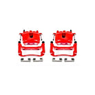 Power Stop 06-10 Jeep Commander Front Red Calipers w/Brackets - Pair
