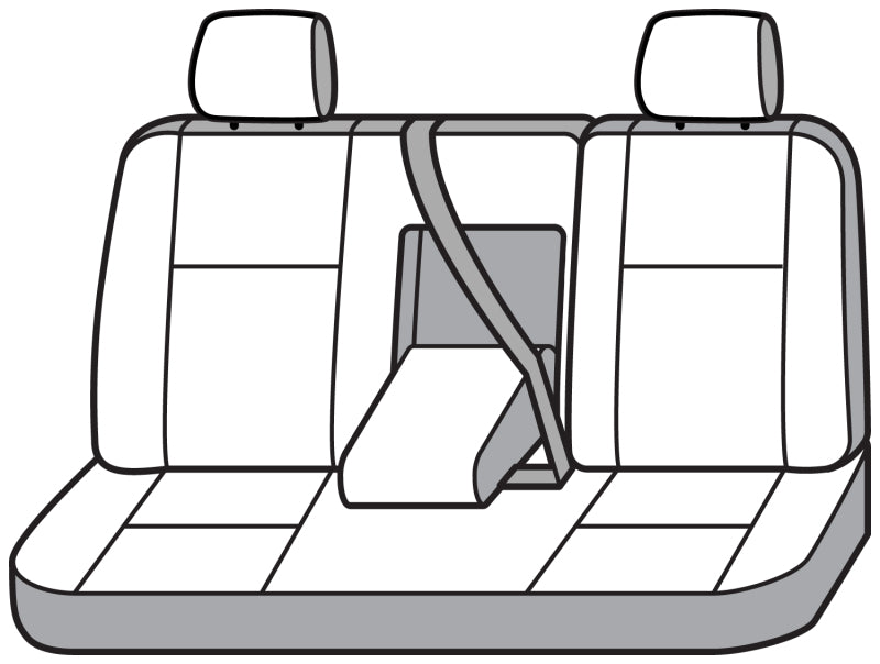 Covercraft 22 Buick Encore/ Polycotton SeatSaver Custom Second Row Seat Covers - Charcoal