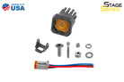 Diode Dynamics Stage Series C1 LED Pod - Yellow SAE Fog Standard ABL Each