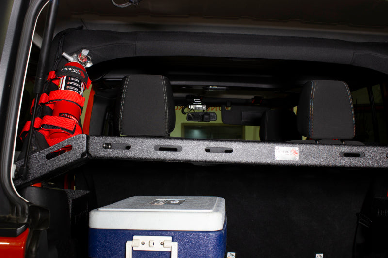 Fishbone Offroad Padded Roll Bar Red Fire Extinguisher Holder