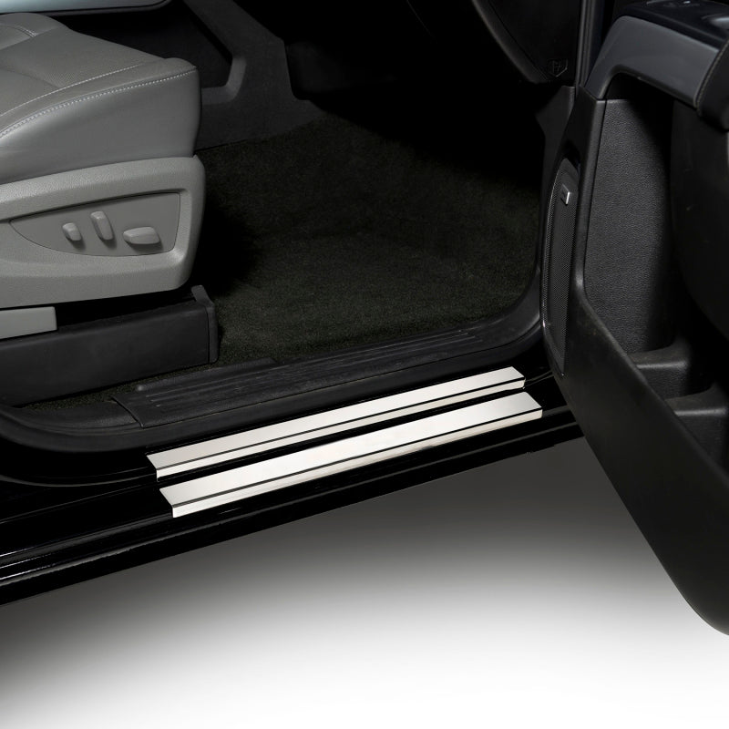 Putco 2020 Chevy Silverado LD/HD / GMC Sierra LD/HD - Crew Cab (4pc) Stainless Steel Door Sills