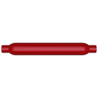 MagnaFlow Muffler Red Pack Series Glasspack 4in Rd 18in Body Length 3in/3in Inlet/Outlet