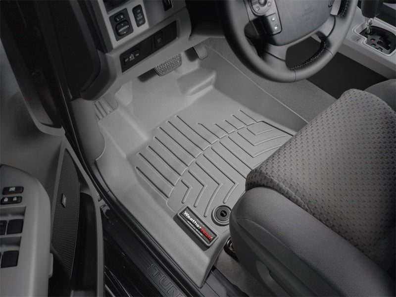 WeatherTech 12+ Toyota Tundra Front FloorLiner - Grey