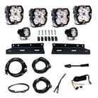 Baja Designs 21-25 Ford Raptor Squadron Sport 2.0 Fog Pocket Kit (Multi Patterns) - Clear