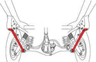 SPC Performance 08+ Toyota Landcruiser Rear Lower Control Arms (Pair)
