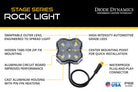 Diode Dynamics Stage Series RGBW LED Rock Light Kit (8-pack)