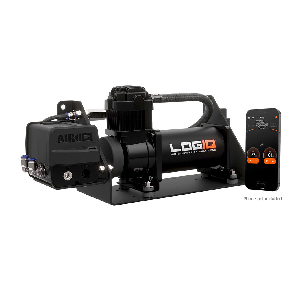 LogiQ AirIQ Air Management Package. Pre-assembled, 2-Channel, HD compressor