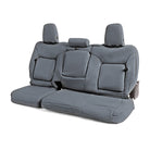 Covercraft 14-18 Chevrolet Silverado Leatherette PrecisionFitFront Row Seat Covers - Med Grey
