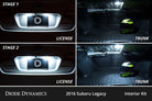 Diode Dynamics 10-14 Subaru Legacy Interior LED Kit Cool White Stage 2