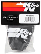 K&N Black Drycharger Round Straight Air Filter Wrap 4.5in ID x 4in H