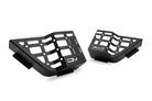 DV8 Offroad 11-18 Jeep Wrangler JK 4 Door Only Rear Door Pocket Molle Panels - Black