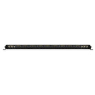 Go Rhino Xplor Blackout Combo Series Sgl Row LED Light Bar w/Amber (Side/Track Mount) 31.5in. - Blk