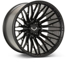 Vossen VFX-04 24x14 - 8x170 - ET75 - Mega Deep - 125.1 - Satin Black Wheel