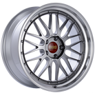 BBS LM 20x9 5x120 ET15 Diamond Black Center Diamond Cut Lip Wheel -82mm PFS/Clip Required