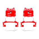 Power Stop 99-02 Jeep Grand Cherokee Front Red Calipers w/Brackets - Pair