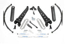 Fabtech 08-16 Ford F250/350 4WD 8in Rad Arm Sys w/Coils & Rr Lf Sprngs & Perf Shks