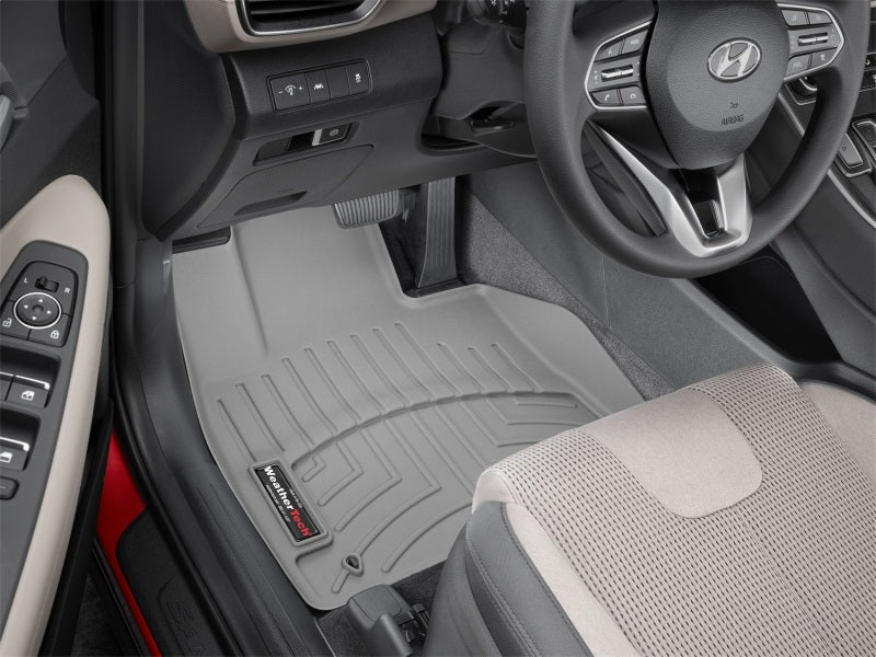 WeatherTech 2021+ Hyundai Santa Fe Front FloorLiner - Grey