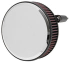 K&N Street Round Metal Intake System - Harley-Davidson - Red Filter 6-8 Size 2.4in In Dia 2.5in H