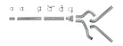 Diamond Eye KIT 4in Catback DUAL SS: 94-97 FORD 7.3L F250/F350 PWRSTROKE