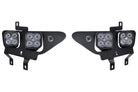 Diode Dynamics 21-22 Ford F-150 SS3 LED Fog Pocket Kit - Yellow Sport