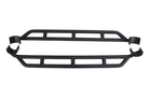 Fishbone Offroad 07-18 Jeep JK 4 Door Wrangler JK Steel Rock Sliders - Blk Textured Powdercoat
