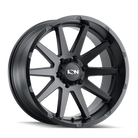 ION Type 143 20x9 / 8x170 BP / 18mm Offset / 125.2mm Hub Matte Black Wheel