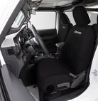 Covercraft 18-23 Jeep Wrangler JL 2dr 2-Row Bench Endura Jeep Logo SeatSaver Second Row Seat Covers