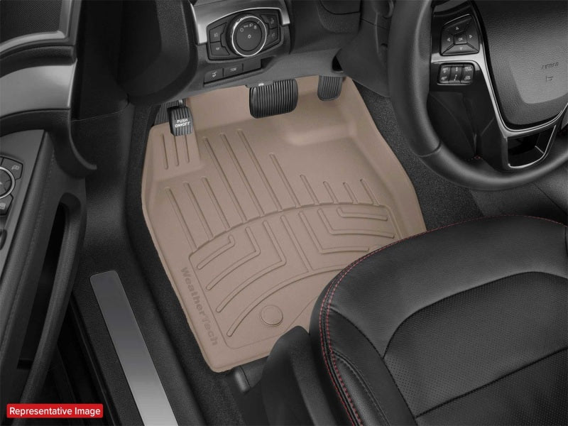 WeatherTech 12-17 Chevrolet Equinox / GMC Terrain (Incl. Denali) Rear FloorLiner HP - Cocoa