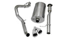Corsa 2009-2013 Chevrolet Suburban 1500 5.3L V8 Polished Sport Cat-Back Exhaust