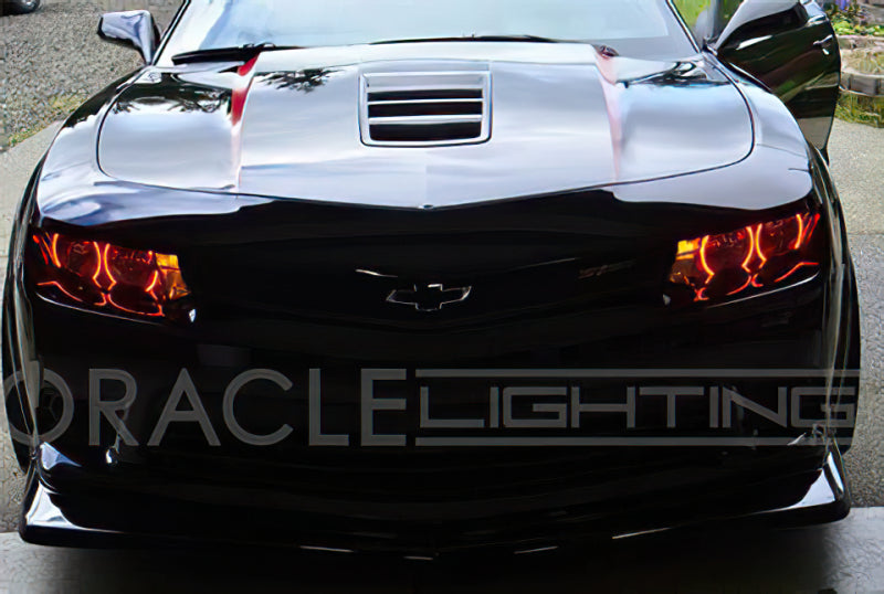 Oracle Chevrolet Camaro Non-RS 14-15 LED Dual Halo Kit Round Style - White