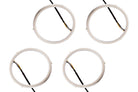 Diode Dynamics Halo Lights LED 110mm - Red Four