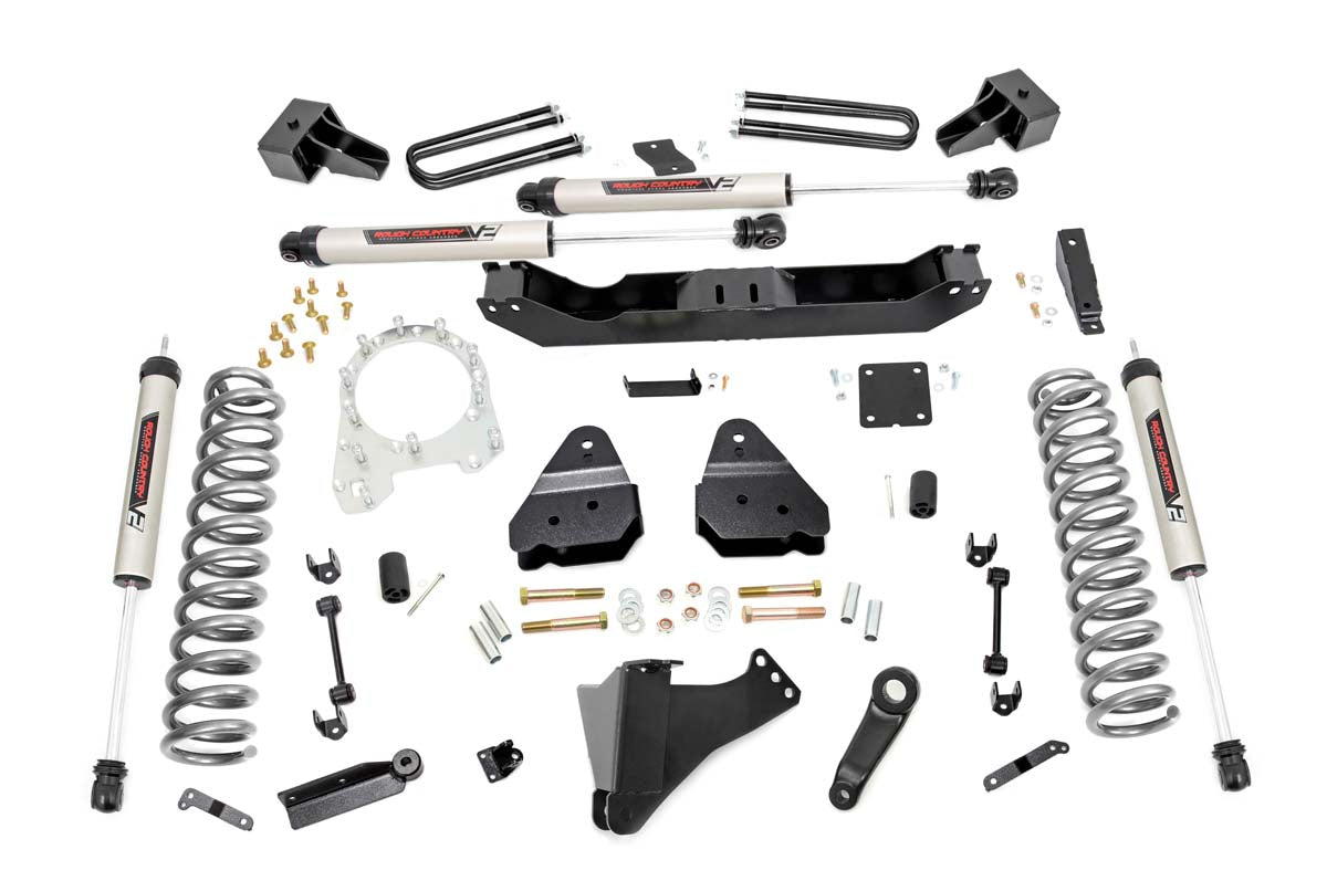 Rough Country  4.5 Inch Lift Kit | Dually | V2 | Ford F-350 Super Duty 4WD (2017-2022)