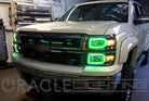 Oracle Chevy Silverado 14-15 Halo Kit Non-Projector Style - ColorSHIFT w/o Controller