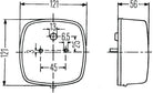 Hella 2578 Stop / Turn / Tail / License Plate Lamp