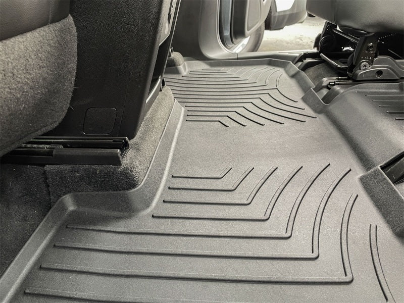 WeatherTech 18-23 Chevrolet Traverse w/2nd Row Bench or Bucket Rear FloorLiner HP - Black