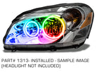 Oracle Buick Lucerne 06-11 Halo Kit - ColorSHIFT w/ Simple Controller