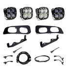 Baja Designs 2023+ Ford F250/F350 Super Duty Squadron SAE/Sport Fog Pocket Kit - Clear