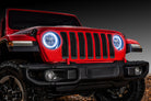 Oracle Jeep Wrangler JL/Gladiator JT LED Surface Mount Headlight Halo Kit - White