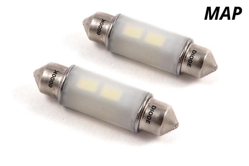 Diode Dynamics 41mm HP6 LED Bulb Warm - White (Pair)