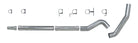 Diamond Eye KIT 5in Catback MFLR RPLCMENT PIPE Single AL: 03-07 FORD 6.0L F250/F350