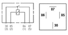 Hella Relay Mini Iso 4 Pole 12V Spst