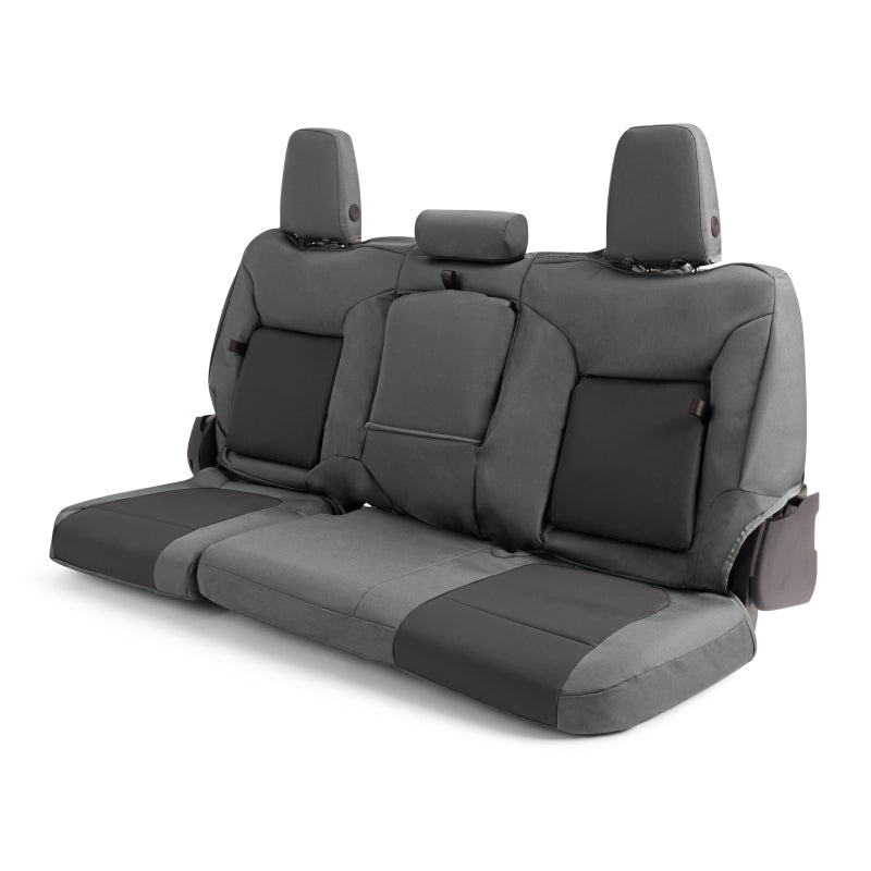 Covercraft 23-24 Chevrolet Silverado Endura PrecisionFitFront Row Seat Covers - Silver/Charcoal