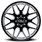 Cali Off-Road 9115D Invader Dually 22x8.25 / 8x210 BP / -232mm OS / 154.2mm Hub Gls Blk Mill Wheel