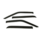 Westin 2015-2018 Ford F-150 SuperCrew Slim Wind Deflector 4pc - Smoke